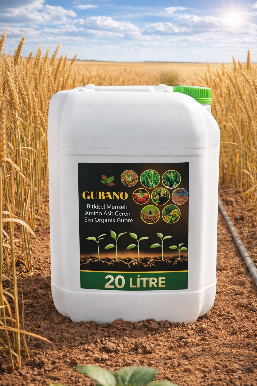 Gubano Sıvı Organik Gübre - Bitkisel Menşeli Amino Asit İçeren